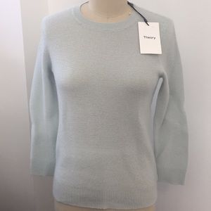 Theory cashmere waffle sweater, size XS